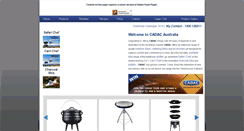 Desktop Screenshot of cadacbbq.com.au